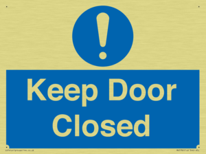 Keep Door Closed